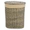 Casa Wicker Laundry Basket, Large, Natural/Grey