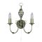 Searchlight Zanzibar Wall Light, Antique Brass
