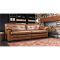 Alexander & James Bailey 3 Seater Leather Sofa