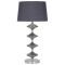 Pacific Lifestyle Gabby Glass Table Lamp, Grey