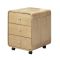 Jual Helsinki 3 Drawer Pedestal Cabinet, Oak