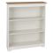 Casa Chandler Low Wide Bookcase, White