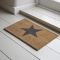 Garden Trading Star Doormat, Small, Natural