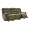 La-Z-Boy Sheridan 3 Seater Double Manual Recliner Leather Sofa