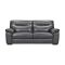 Casa Helsinki 3 Seater Leather Sofa