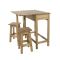 Casa Connor Breakfast Drop Leaf Table & 2 Stools Set