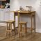Casa Connor Breakfast Drop Leaf Table & 2 Stools Set