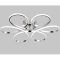 Casa Minnelli LED Swirl Flush Ceiling Light, Chrome