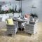 Hartman Westbury Garden Dining Set, 4 Seater, Ash