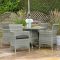 Hartman Westbury Garden Dining Set, 4 Seater, Ash