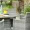 Hartman Westbury Garden Dining Set, 6 Seater, Ash