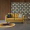 Orla Kiely Linden Medium Velvet Sofa