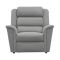 Parker Knoll Colorado Leather Armchair, Roma Steel