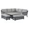 Bramblecrest Portofino Garden Square Modular Sofa & Adjustable Table Set