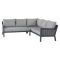 Bramblecrest Portofino Garden Square Modular Sofa & Adjustable Table Set