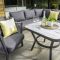 Hartman Dubai Garden Square Casual Corner Set, Slate Grey