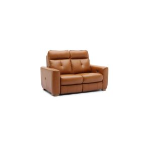 Casa Mia 2 Seater Double Power Recliner with Head Tilt Leather Sofa