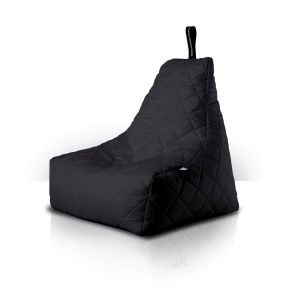 Extreme Lounging Mighty B-Bag Quilted Beanbag, Black