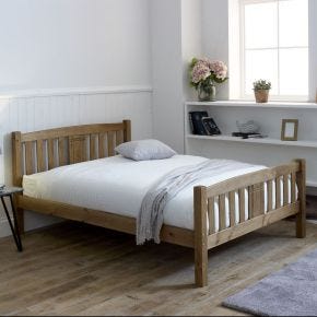 Casa Hosta Bed Frame, Small Double, Honeycomb