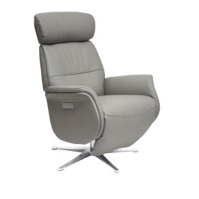 Casa Memphis Leather Power Recliner Chair, Husky 