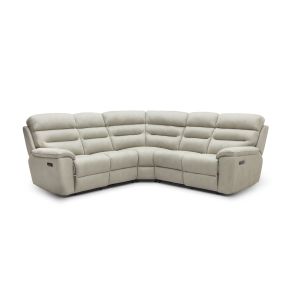 Casa Travis Power Recliner Fabric Corner Sofa