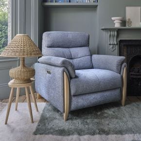 Ercol Mondello Power Recliner Fabric Armchair