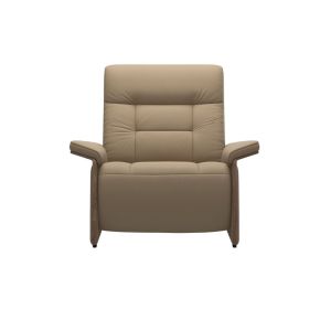 Stressless Mary Wood Leather Power Recliner Armchair