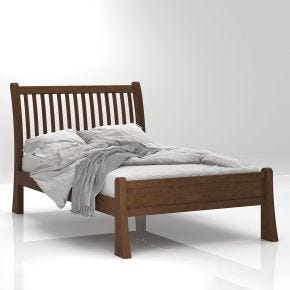 Casa Barbados Wooden Bed Frame, Super King