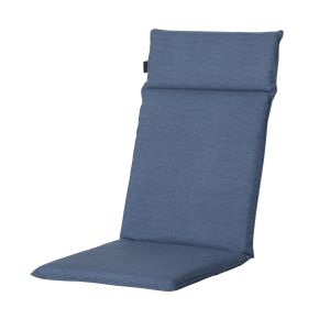 Madison Outdoor High Back Cushion, Safier Blue