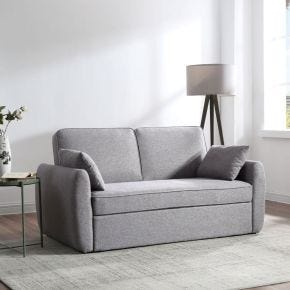 Casa Cara Fabric Sofa Bed, Artemis Grey