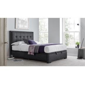 Casa Freddie Super King Ottoman Bed Frame, Pendle Slate