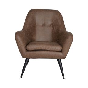 Casa King Fabric Accent Chair, Saddle