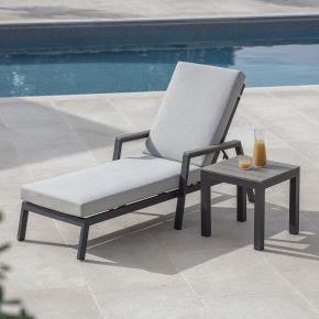 Bramblecrest Zurich Garden Sun Lounger