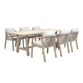 Kettler Cora Garden Dining Set, 6 Seater