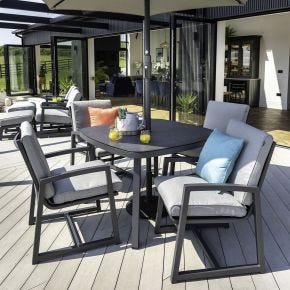 Hartman Luna Garden Dining Set, 4 Seater