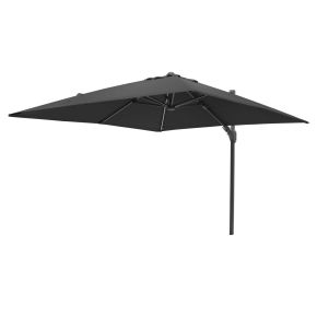 Pacific Lifestyle Glow Challenger T2 Square Parasol, 3m, Anthracite