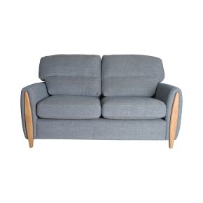 Casa Bern Compact 2 Seater Fabric Sofa, Kento Deep Sea 