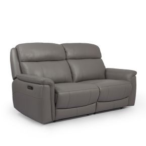 La-Z-Boy Paris 3 Seater Power Recliner Leather Sofa