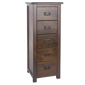 Casa Brett 5 Drawer Narrow Chest