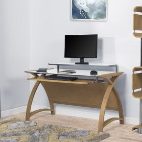 Jual Helsinki 1300 Office Desk, Oak