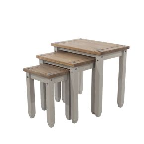 Casa Connor Nest Of Tables, Grey