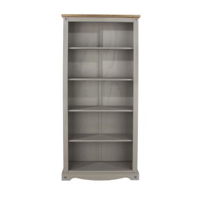Casa Connor Tall Bookcase, Grey