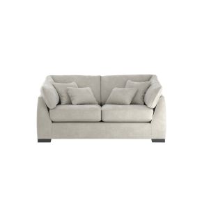 Casa Halley Fabric 2 Seater Sofa, Silver