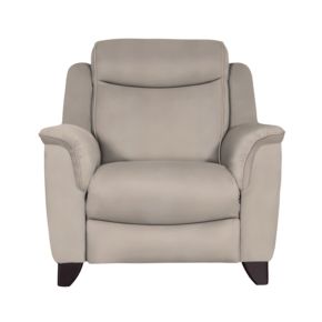 Parker Knoll Manhattan Leather Armchair, Roma Putty