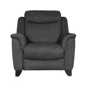 Parker Knoll Manhattan Power Recliner Leather Armchair, Oxford Winter Lake