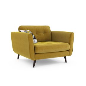 Orla Kiely Ivy Velvet Snuggler Armchair