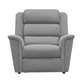 Parker Knoll Colorado Leather Armchair, Roma Steel