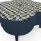 Orla Kiely Daisy Fabric Large Footstool