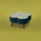 Orla Kiely Daisy Fabric Large Footstool