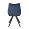 Casa Brooklyn Velvet Dining Chair, Blue